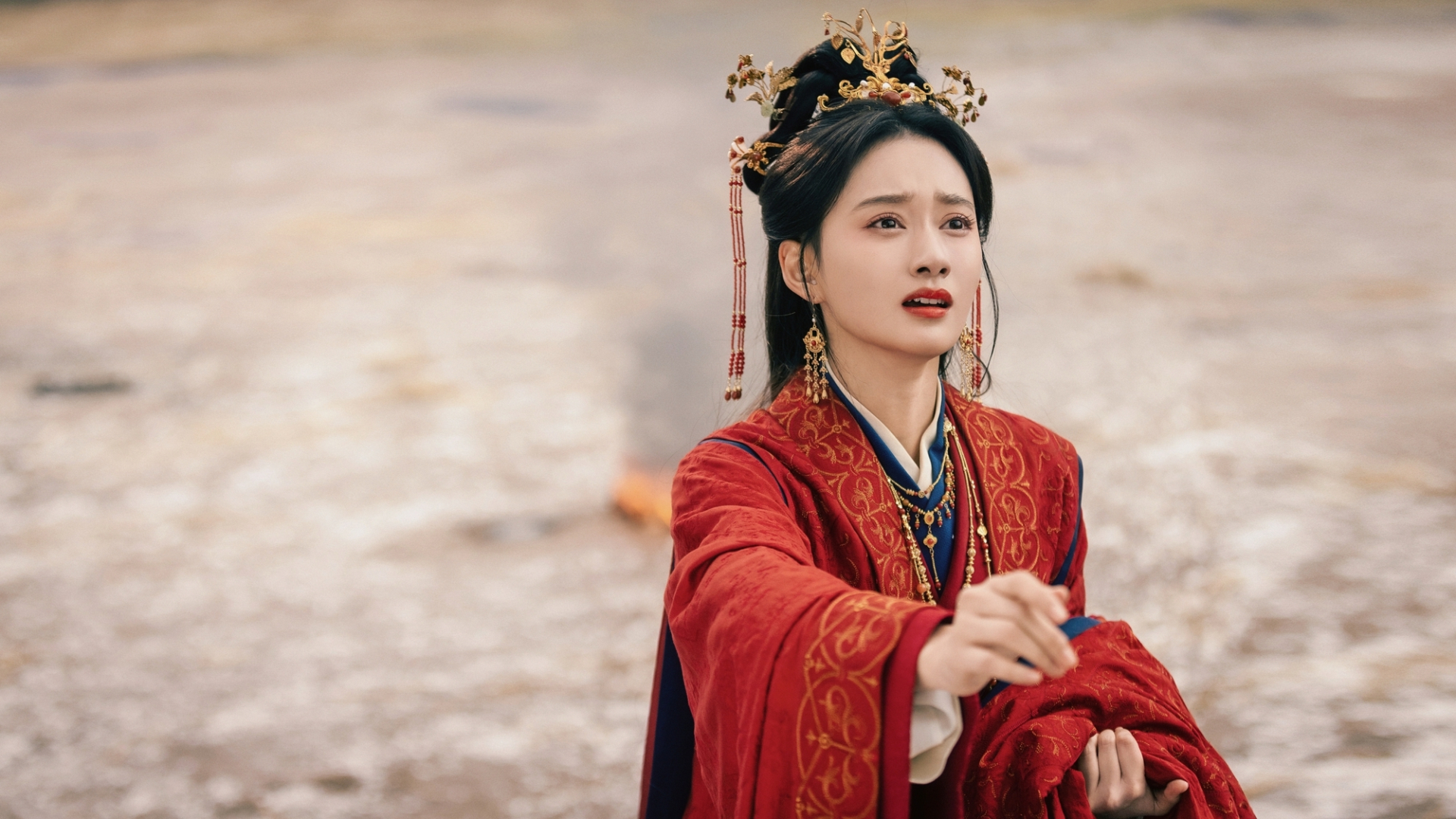 Cảnh chặn ngựa của Hạ Mộng cũng bị chê