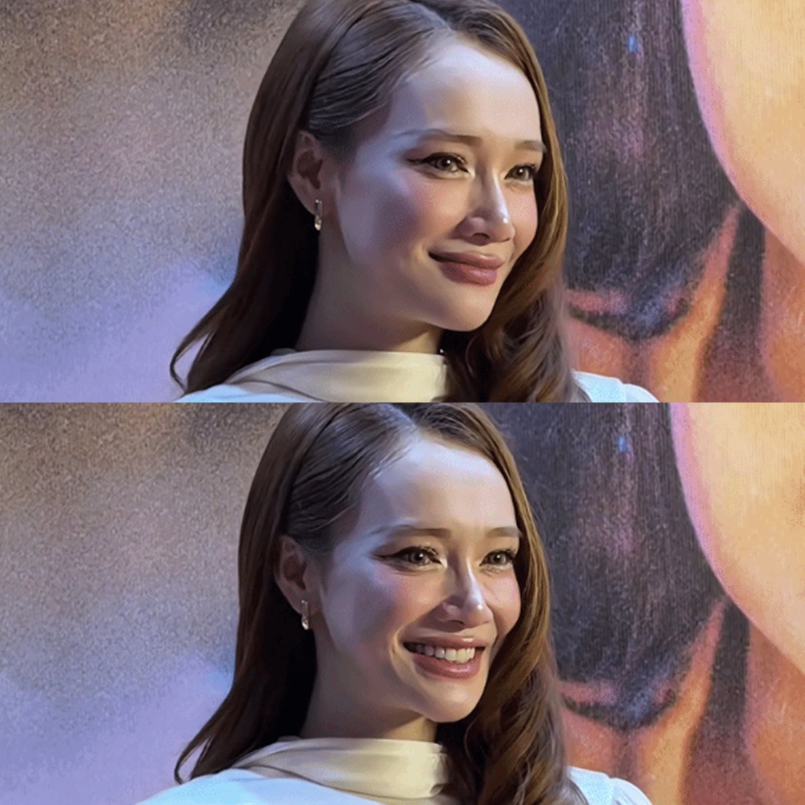 Nhã Phương đã sớm quay lại công việc sau 2 tháng sinh con thứ 3 và đang trong giai đoạn thức khuyên dậy sớm chăm con (Ảnh TikTok). 