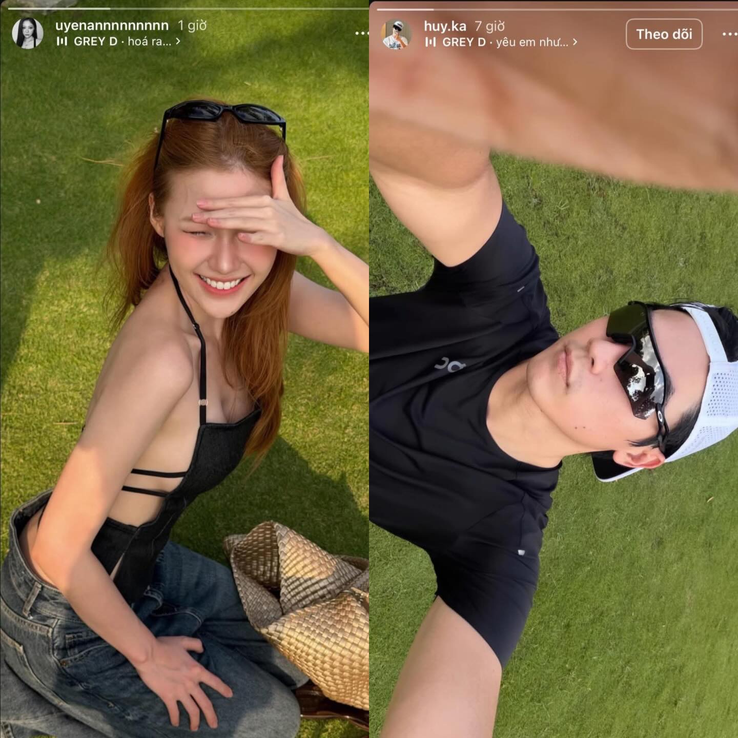 Story dấy lên nghi vấn hẹn hò giữa Uyển Ân và Võ Điền Gia Huy