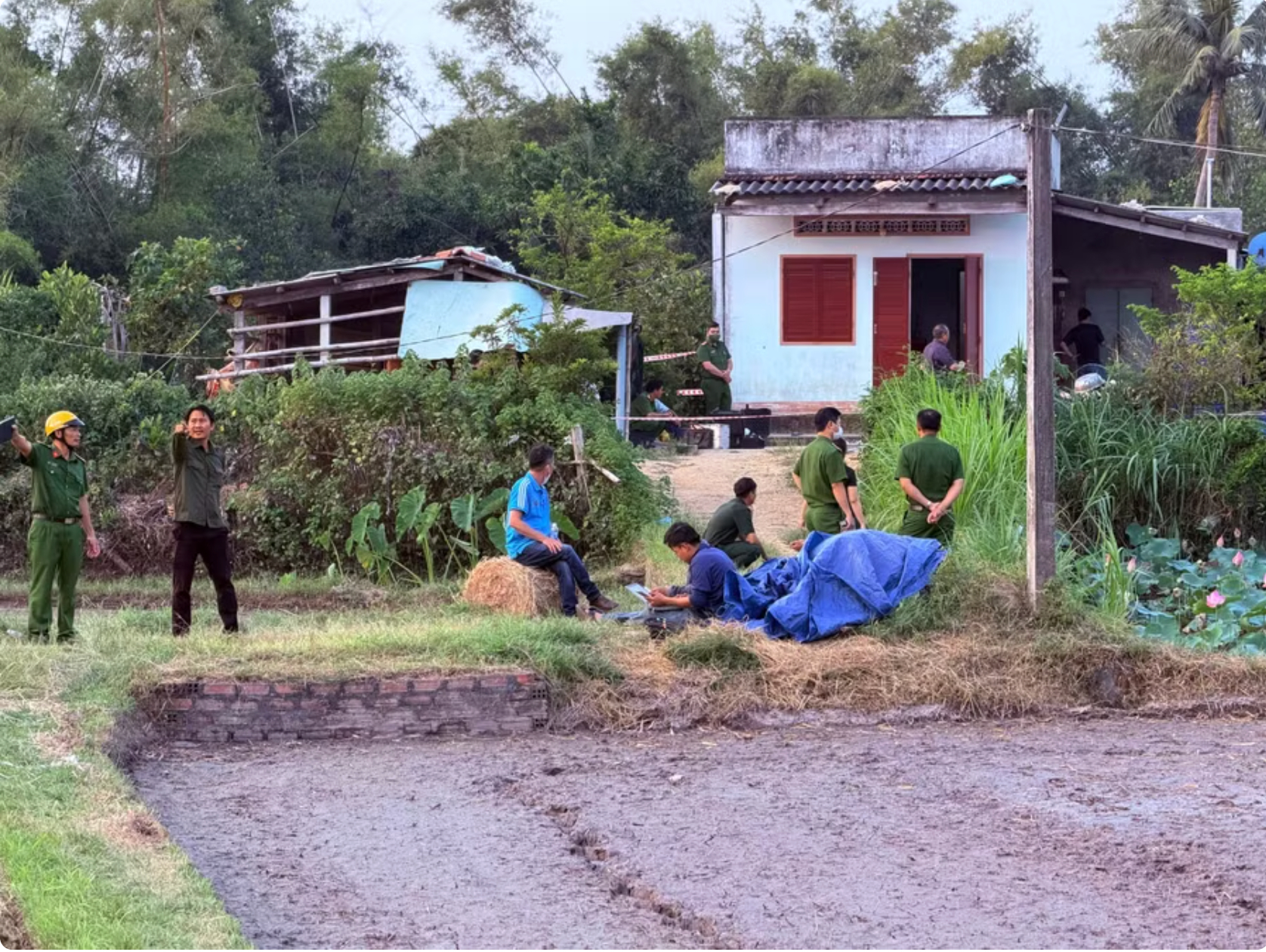 Căn nhà nơi phát hiện sự việc đau lòng. Ảnh: Báo Gia Lai