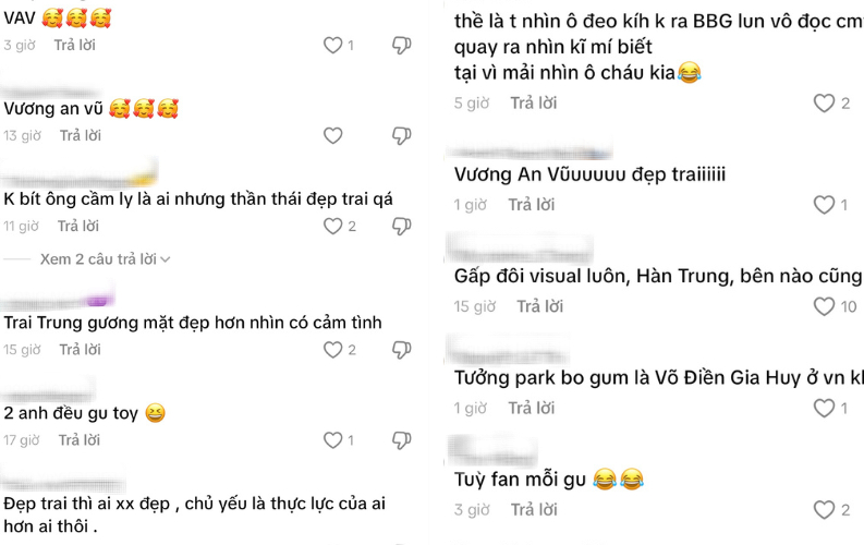 Netizen trầm trồ trước vẻ đẹp trai cùng khí chất của Vương An Vũ.