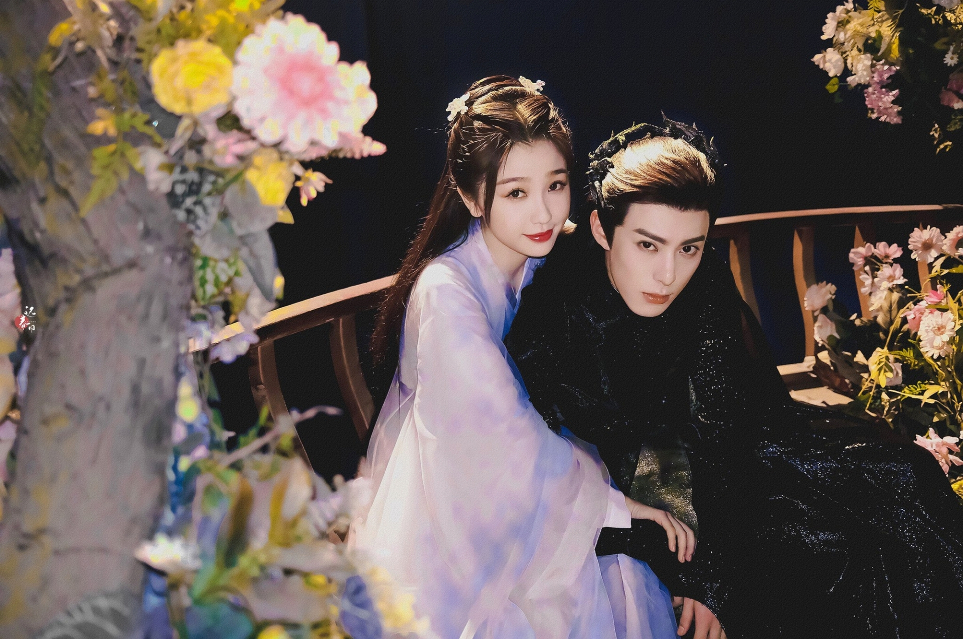 Ngu Thư Hân và Vương Hạc Đệ cũng không bằng mặt bằng lòng nhiều lần