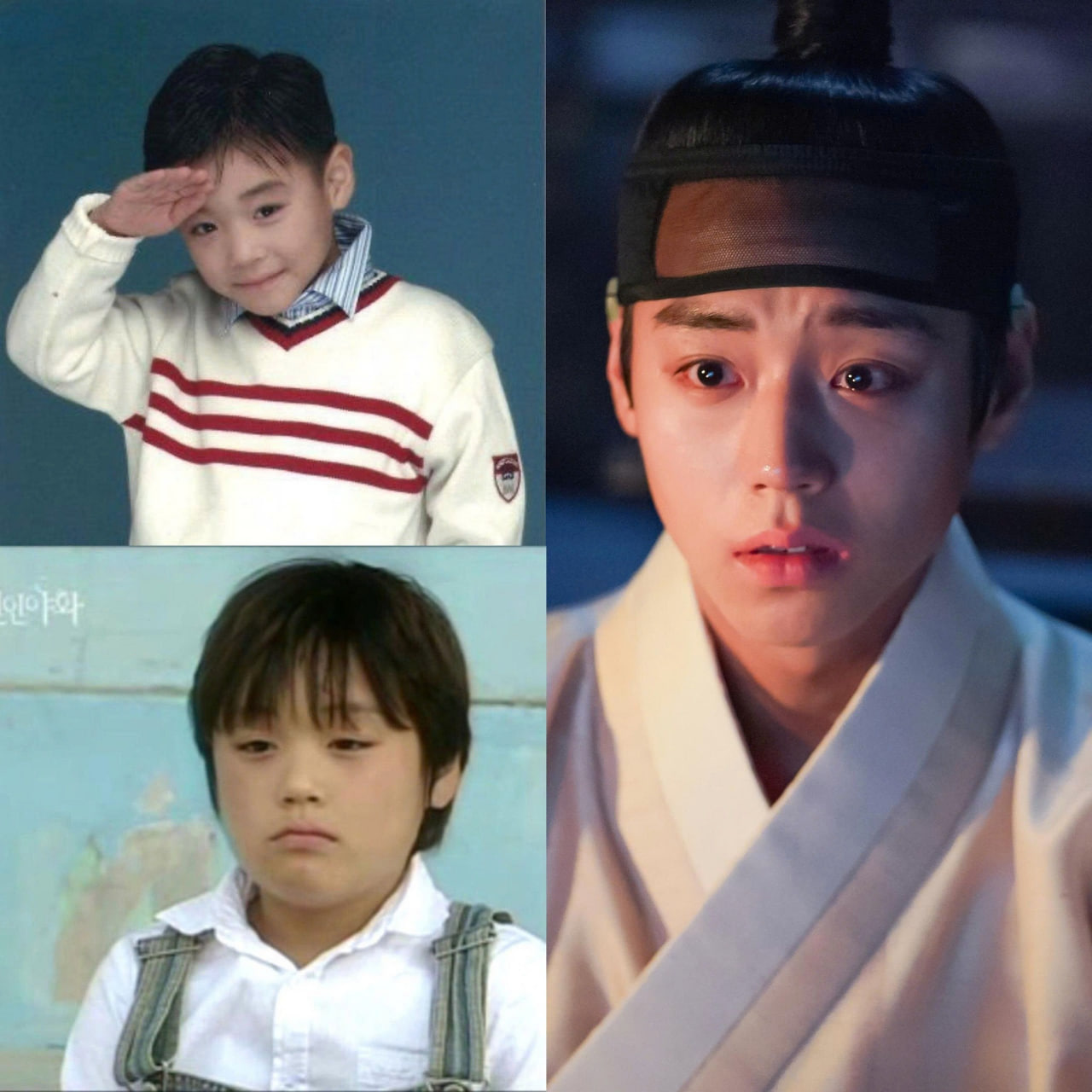 Từ bé, Park Ji Hoon đã rất điển trai, đáng yêu. Ảnh: X