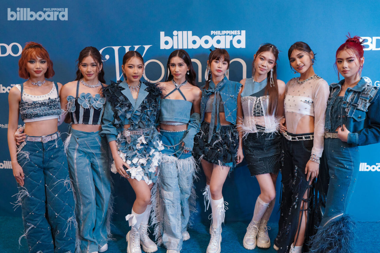 BINI đã sở hữu bảng thành tích ấn tượng với các giải thưởng lớn trong đó có Rising Star tại Billboard Philippines Women in Music (Ảnh:X)