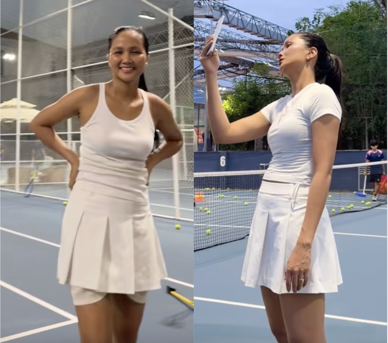 Diện mạo của mẹ bỉm sau 7 tháng sinh con (Ảnh TikTok).