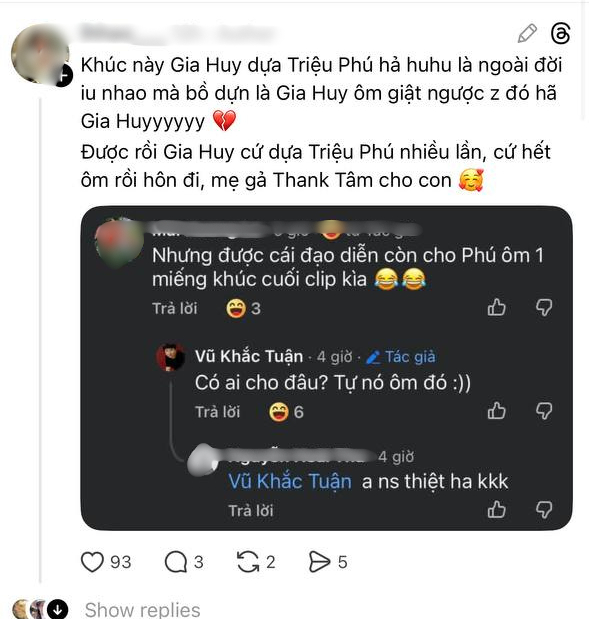 Chính đạo diễn xác nhận nam chính tự biên tự diễn