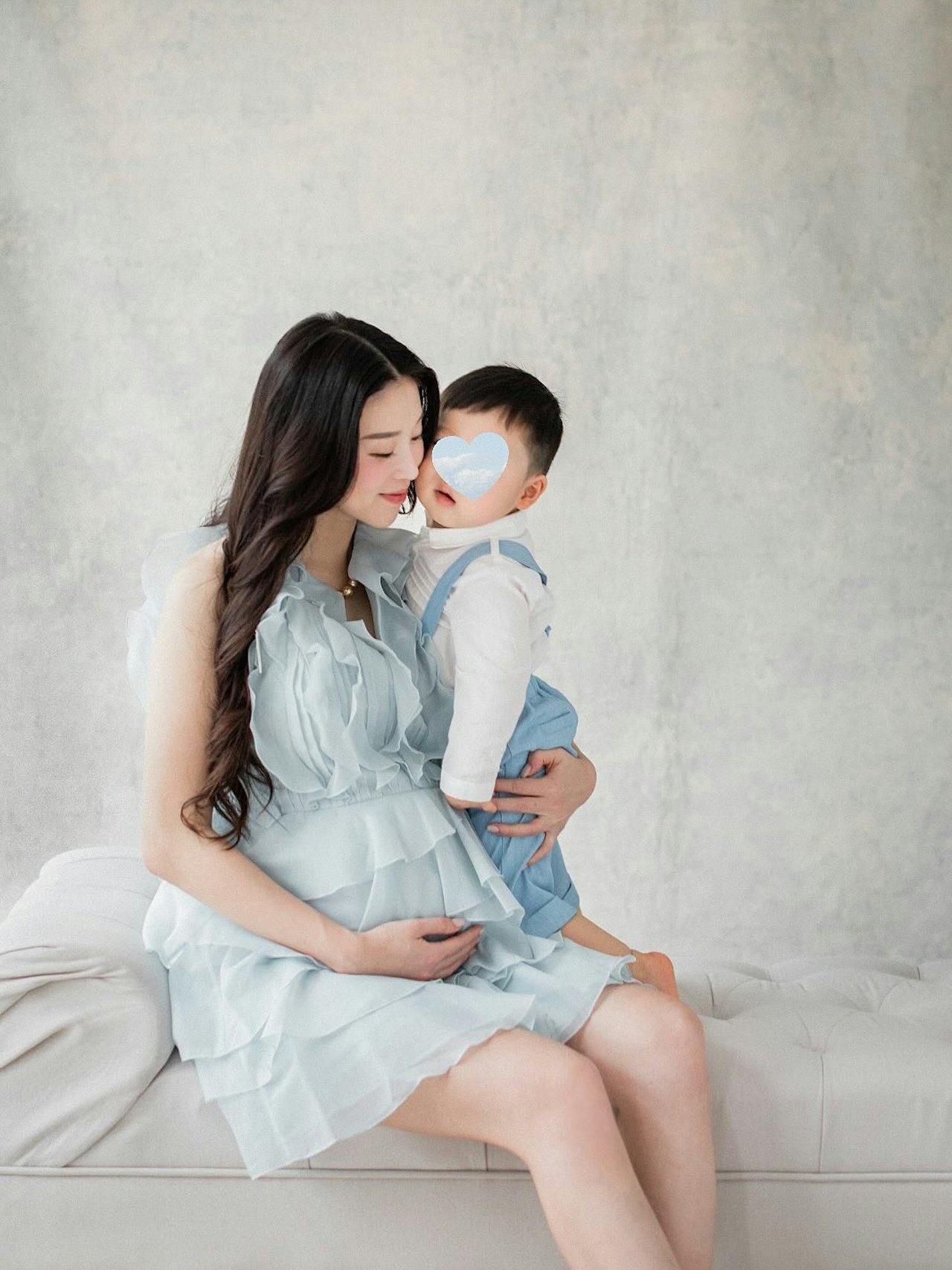 Hình ảnh Giang Ngọc Kỳ khi mang bầu lần 2.