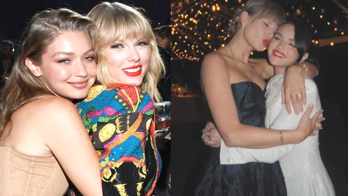 Selena Gomez, Gigi Hadid và dàn phù dâu đang tích cực chuẩn bị một video tôn vinh tình yêu của Taylor Swift với Travis Kelce để dành tặng cho cặp đôi. Ảnh: X.