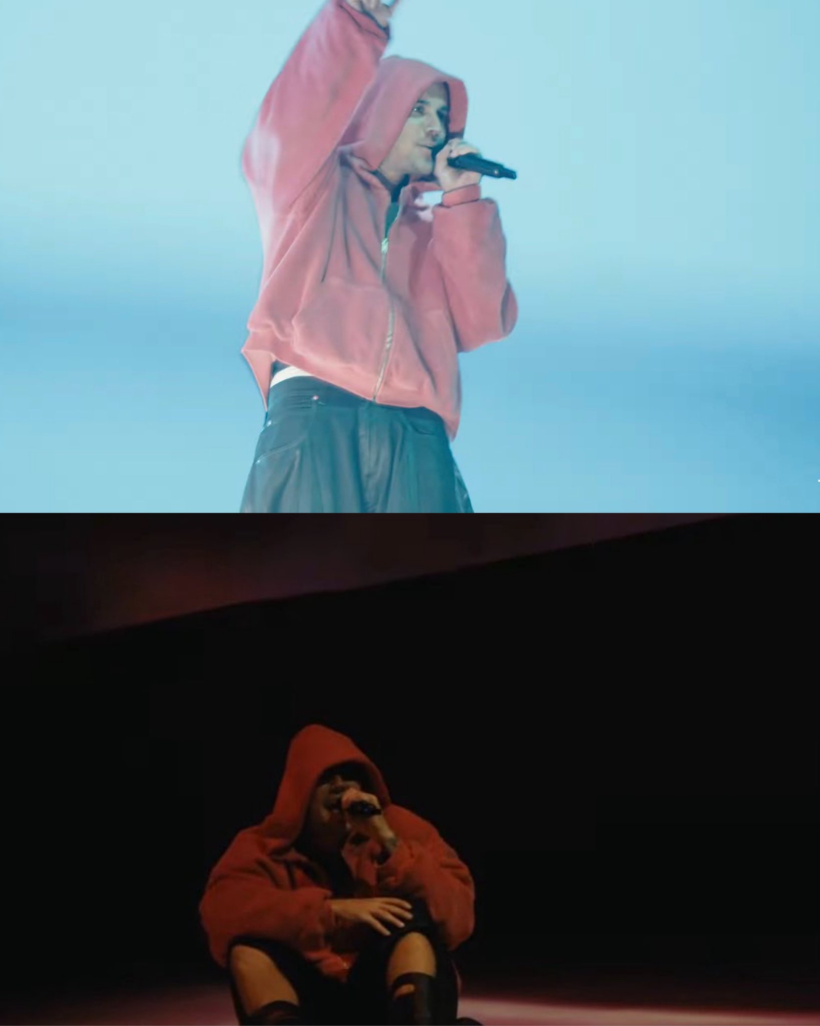 Justin Bieber chẳng thiết tha gì ăn mặc, đến quần tụt cũng chẳng còn để xem