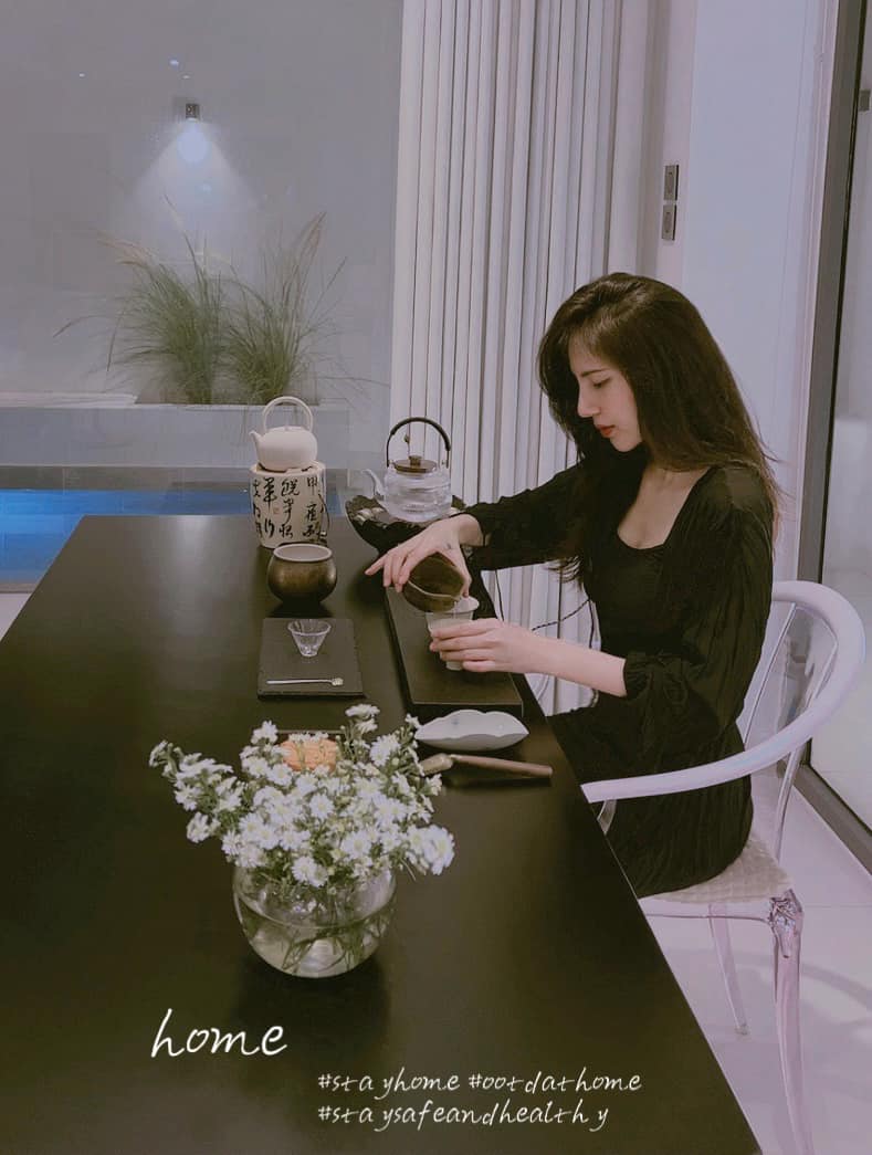 Góc check-in xịn xò của Thuỷ Tiên với cơ ngơi mới