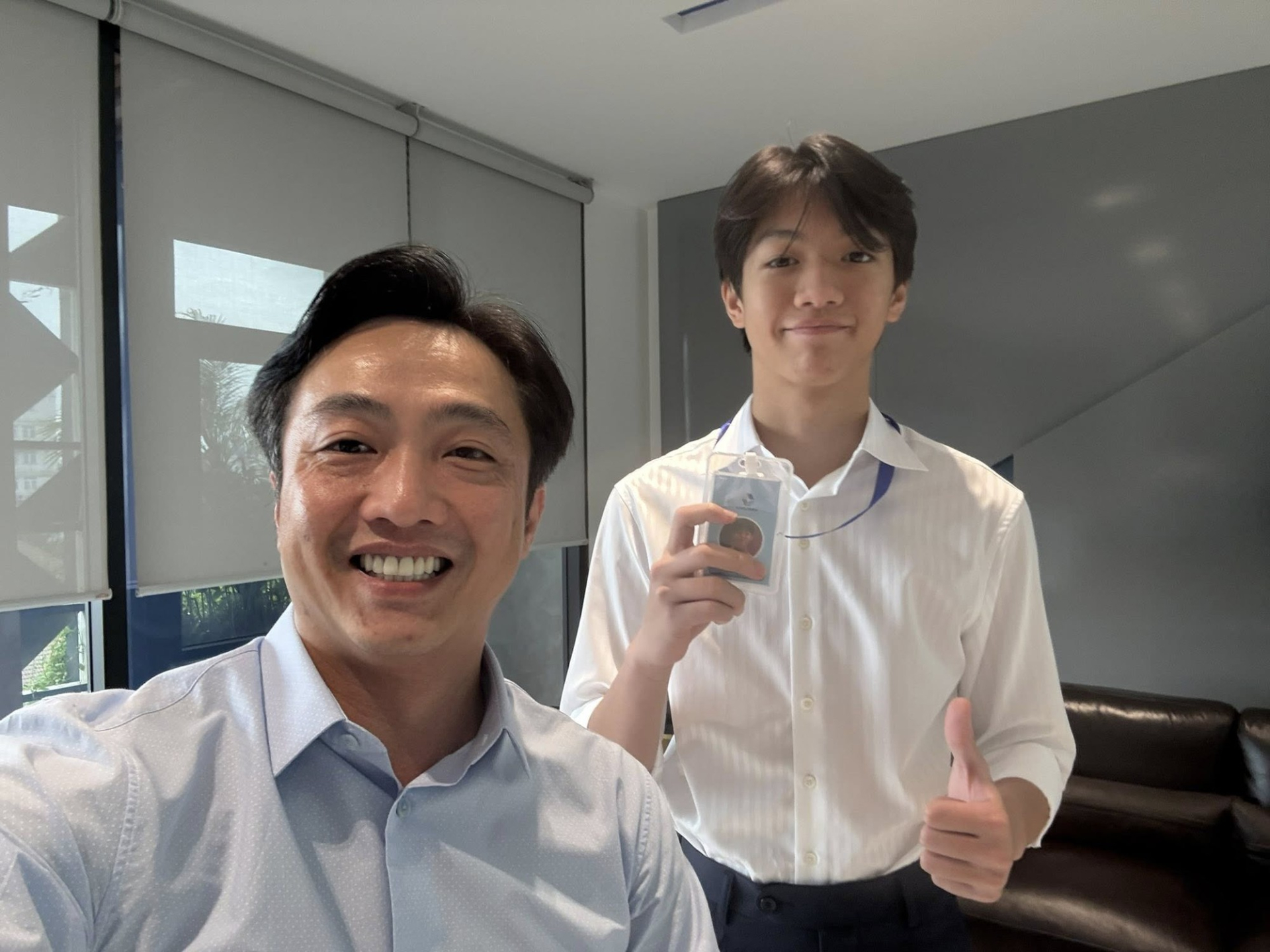 Subeo vào tập đoàn của bố làm thực tập sinh ở nhiều vị trí