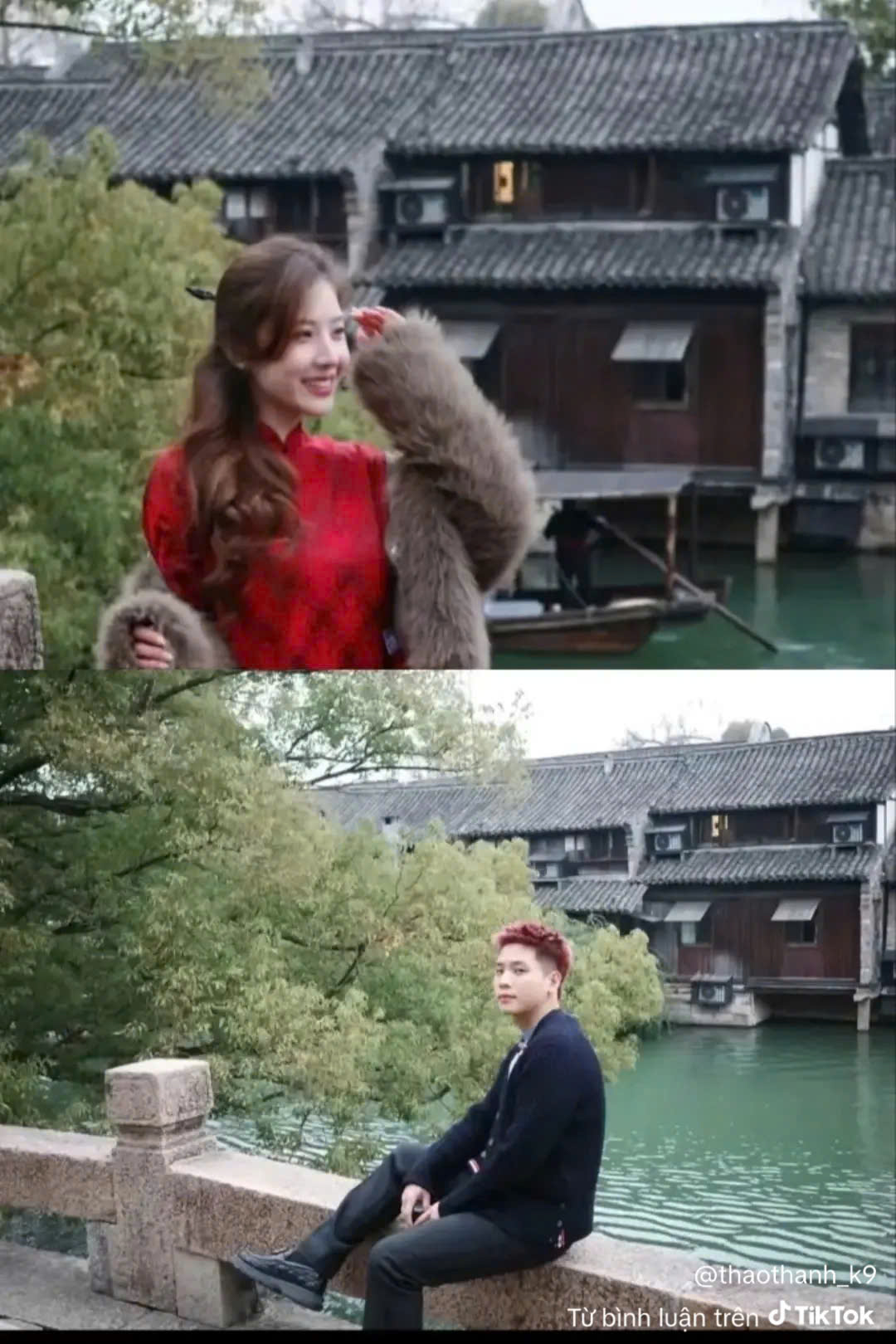   Quân A.P từng công khai trả lời bình luận của một netizen để hình ảnh của Lê Khanh. Ảnh: Tổng hợp  