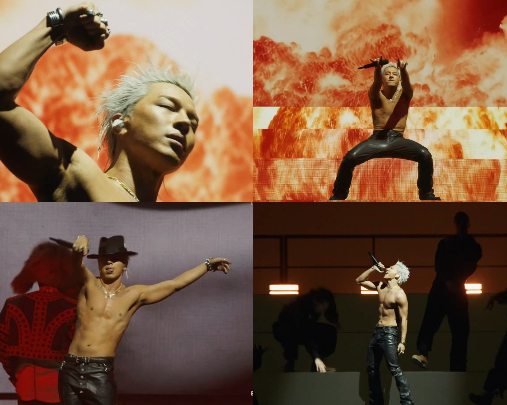 Như dự đoán của nhiều người hâm mộ Teayang thực sự đã cởi áo ở phần cao trào.