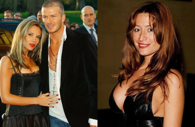 Vụ ngoại tình với Rebecca Loos là bê bối lớn nhất sự nghiệp của Beckham. Ảnh: Getty Images.