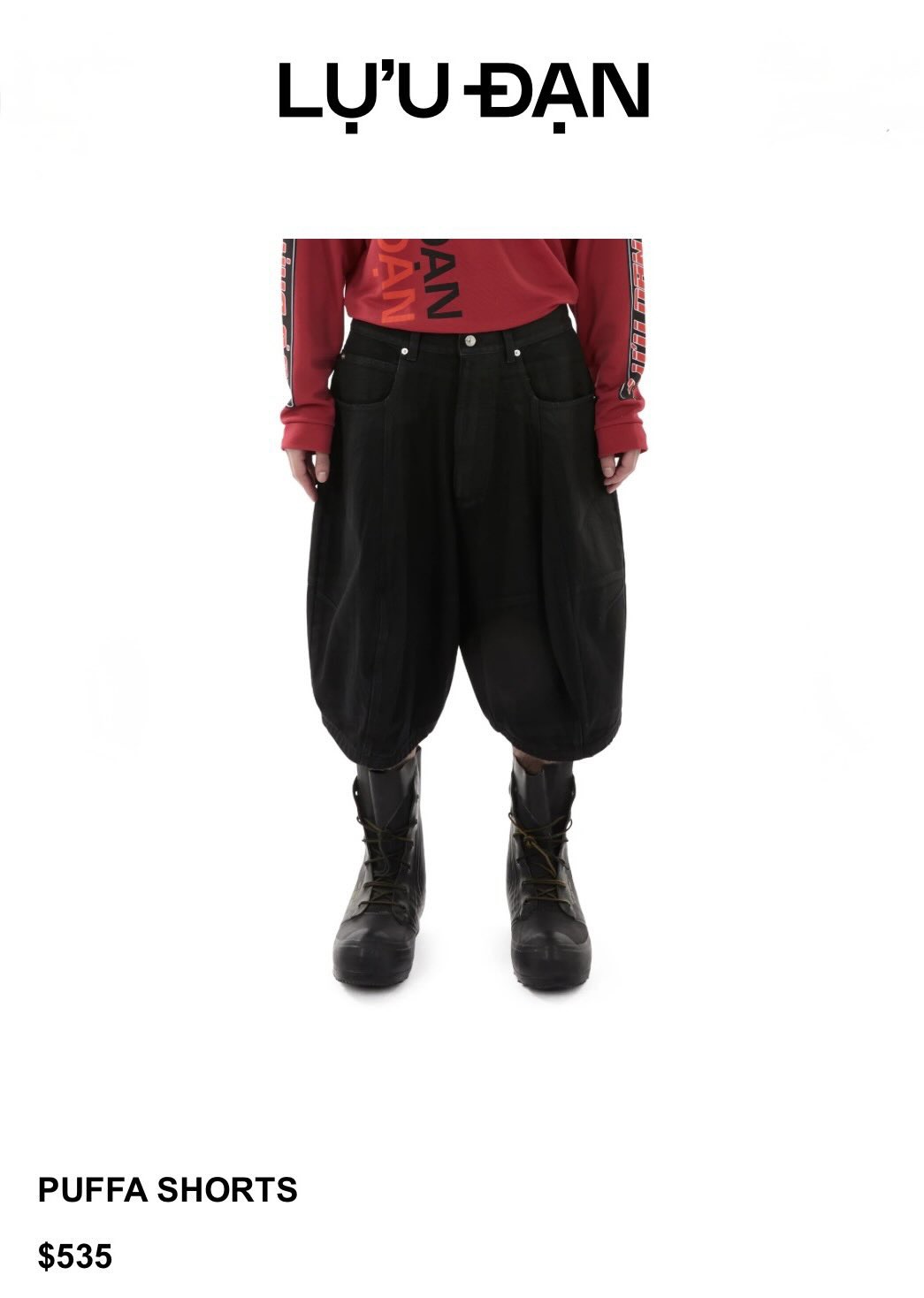 Chiếc quần short của LỰU ĐẠN có giá 535$ (14 triệu đồng).