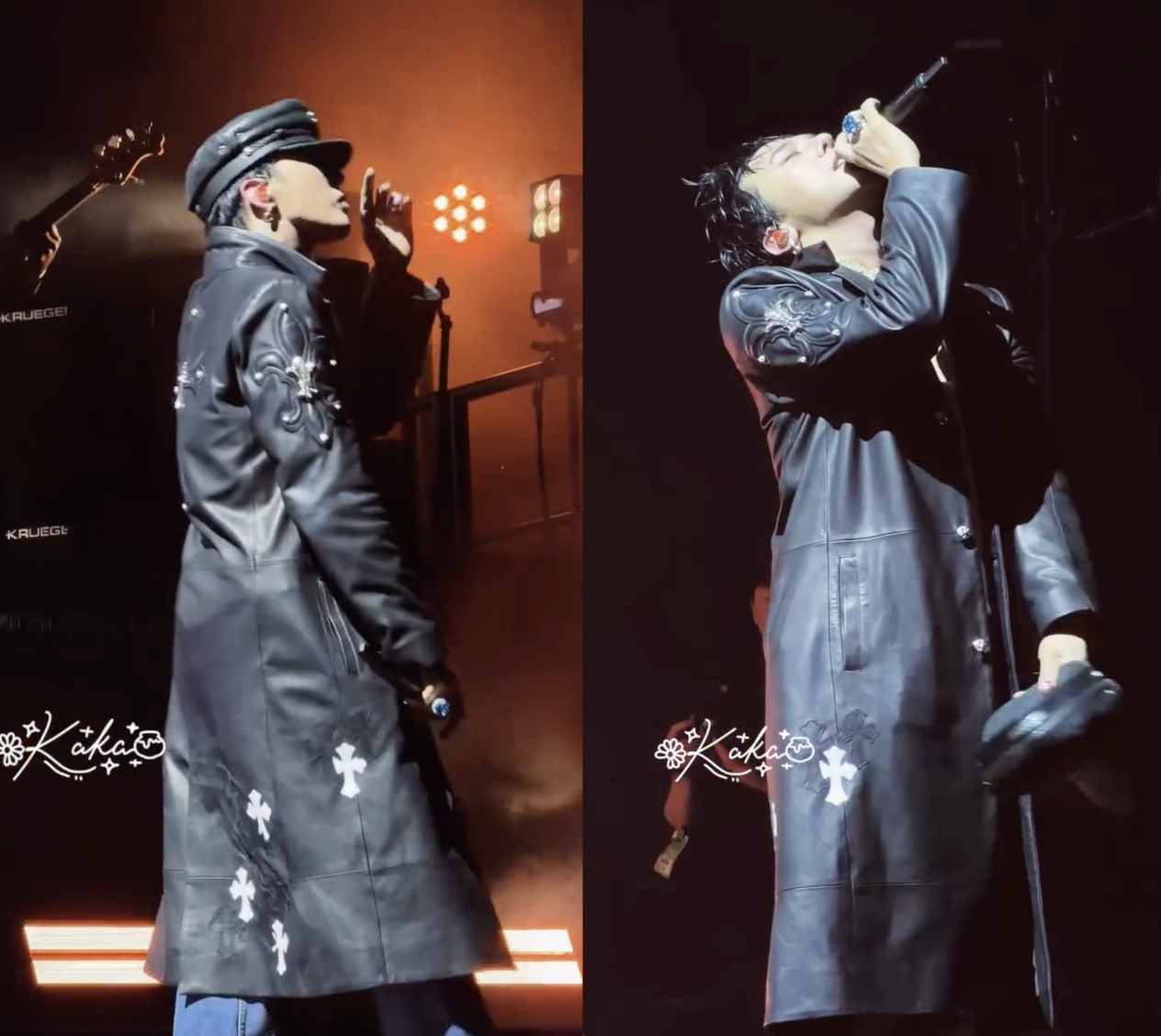 G-Dragongây chú ý khi diện Chrome Hearts.