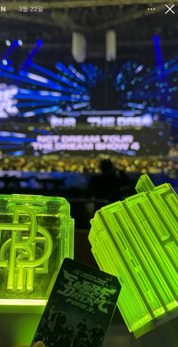 Cô cũng là khách mời VIP của concert NCT Dream. Ảnh: X