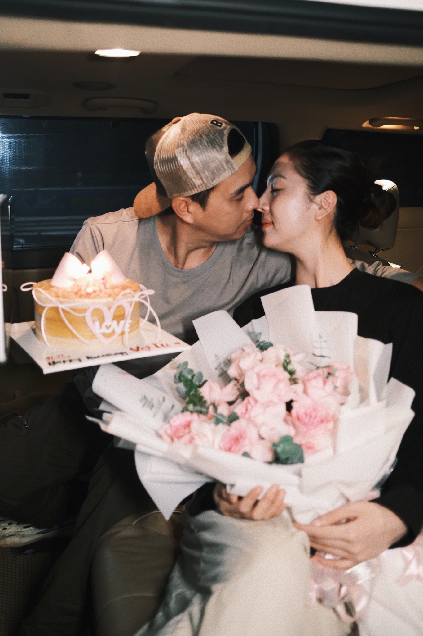   Cặp đôi công khai mối quan hệ tình cảm từ tháng 4/2023. Ảnh: FBNV  