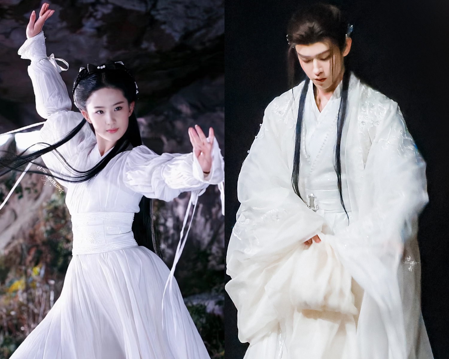 Điền Gia Thụy có tạo hình khá giống Tiểu Long Nữ