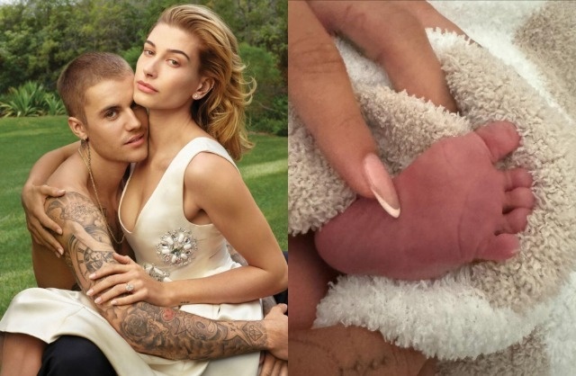 Cặp đôi đón con đầu lòng vào tháng8/2024. Ảnh: Page Six, Instagram.