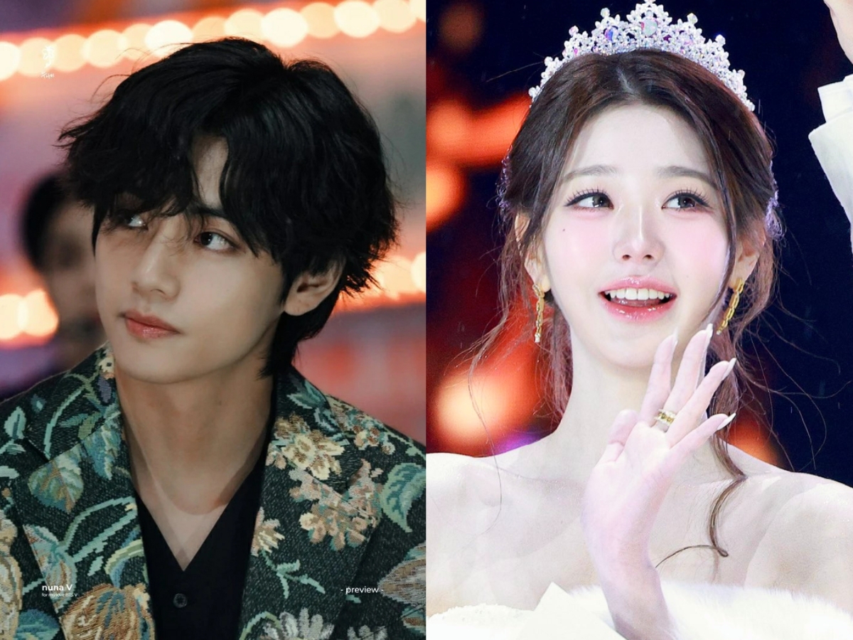 Nếu V và Jang Won Young yêu nhau thì ai sẽ là center? Ảnh: X