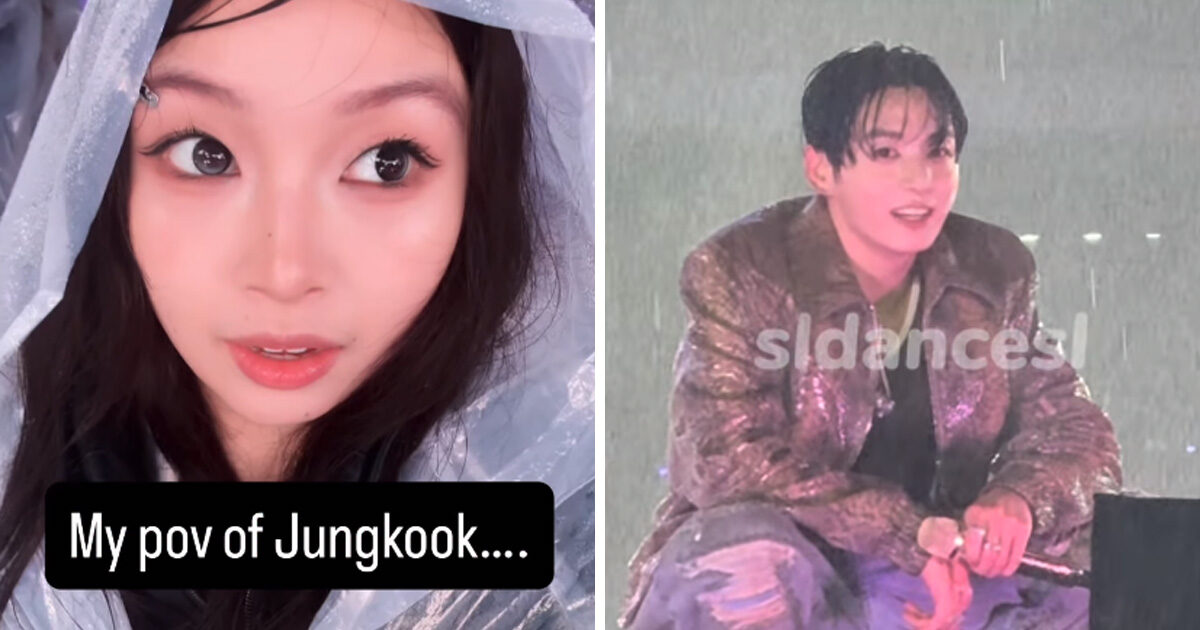 Shu Qi Lin khẳng định Jungkook không hề chăm chú ngắm nhìn cô như 1 bộ phận khán giả đang tưởng lầm. Ảnh: X