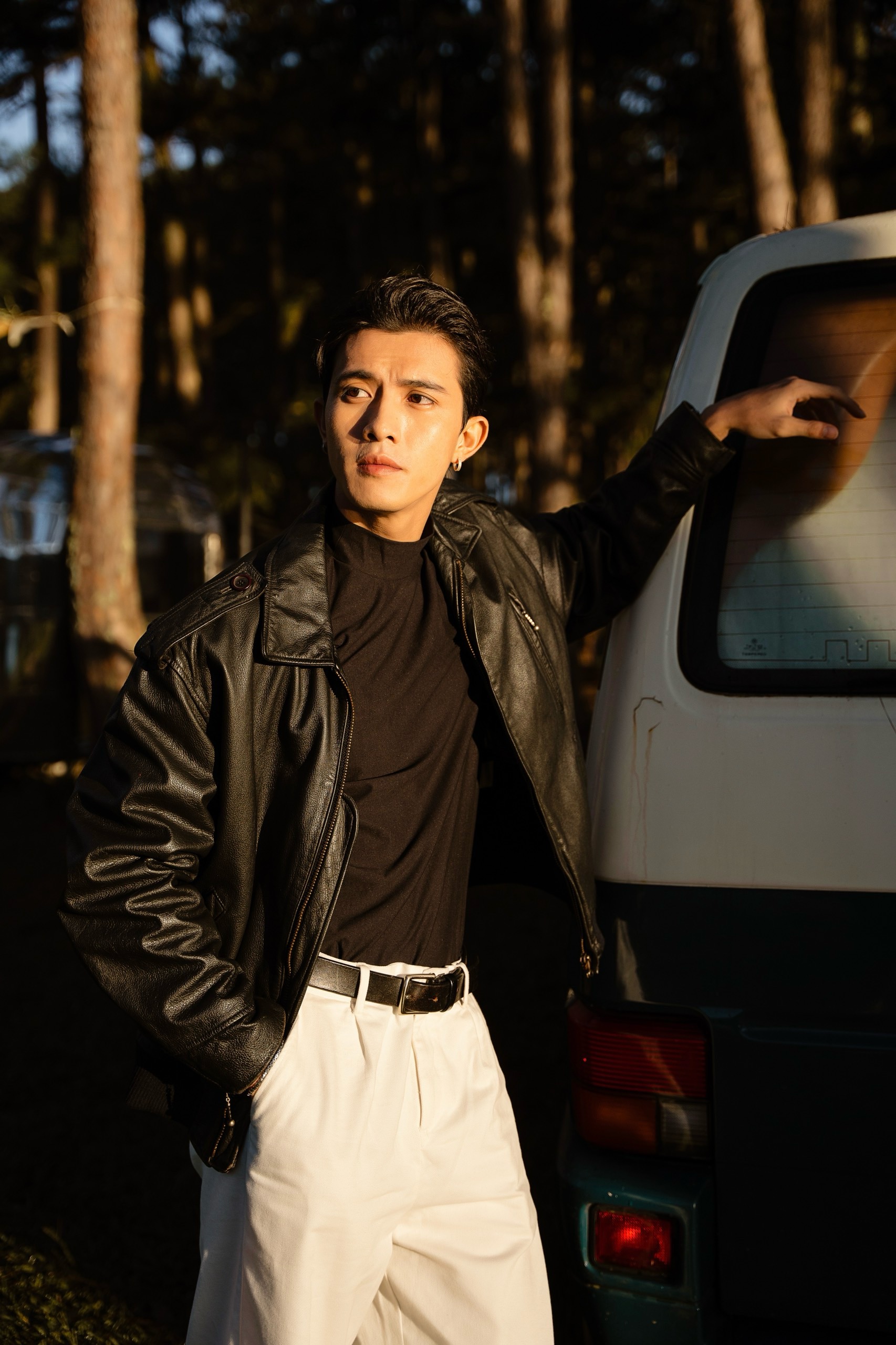   Trần Ngọc Vàng sở hữu ngoại hình sáng, diễn xuất tốt. Ảnh: FBNV  