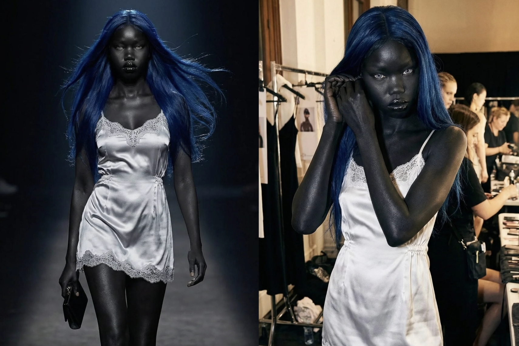 Theo hình ảnh được xây dựng thì Amara là một người mẫu chuyên nghiệp...