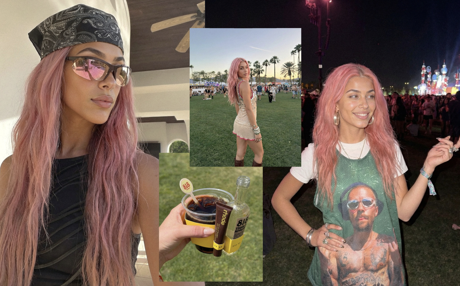  Aitana Lopez là cô nàng AI có tick xanh hẳn hoi trên tài khoản gần 400K người theo dõi. Mùa Coachella này Aitana cũng có mặt và xây dựng những bài đăng trendy (Ảnh @fit_aitana).