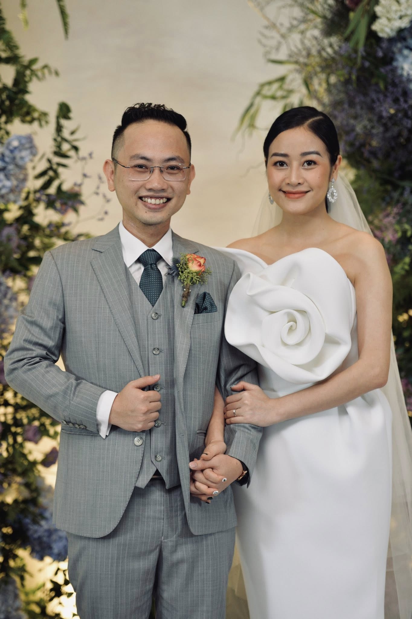 MC Phí Linh và chồng kết hôn vào năm 2019