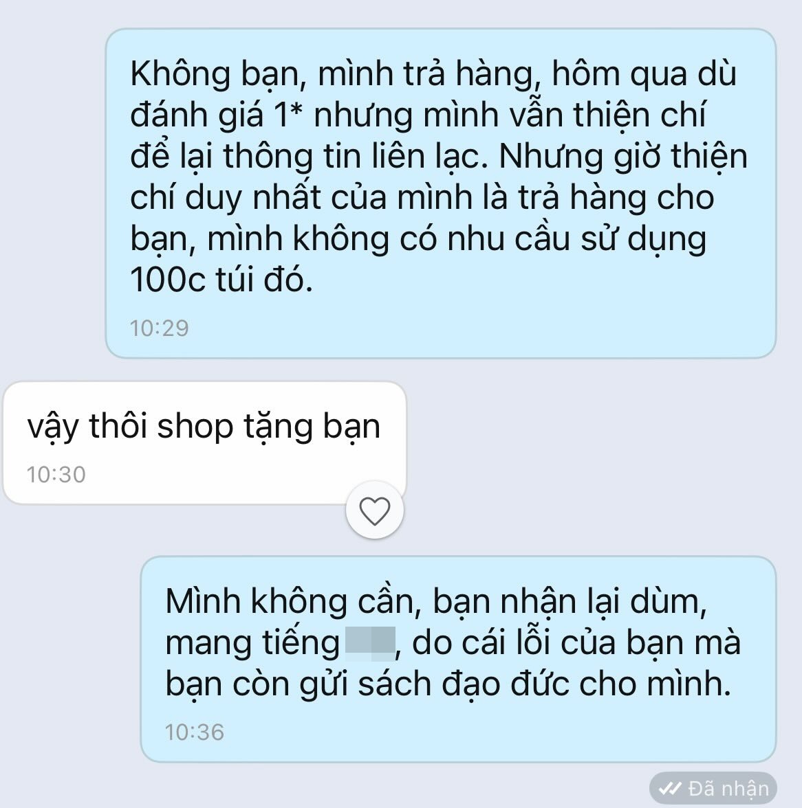 Cuộc trò chuyện kết thúc 