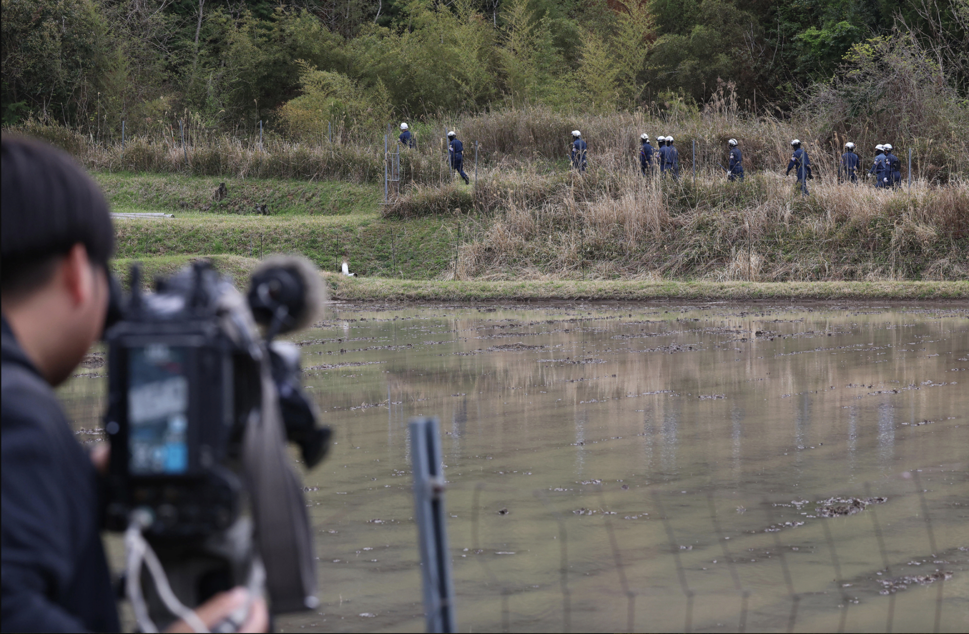 Hiện trường tìm thấy thi thể 