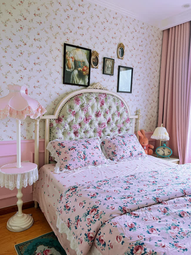 Không gian phòng ngủ trong căn hộ