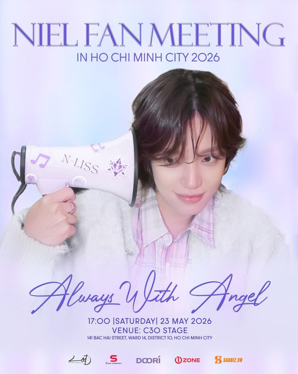 Niel (Teen Top) sẽ tổ chức fan meeting tại Việt Nam vao ngày 23/5 tới đây (Ảnh: Star)