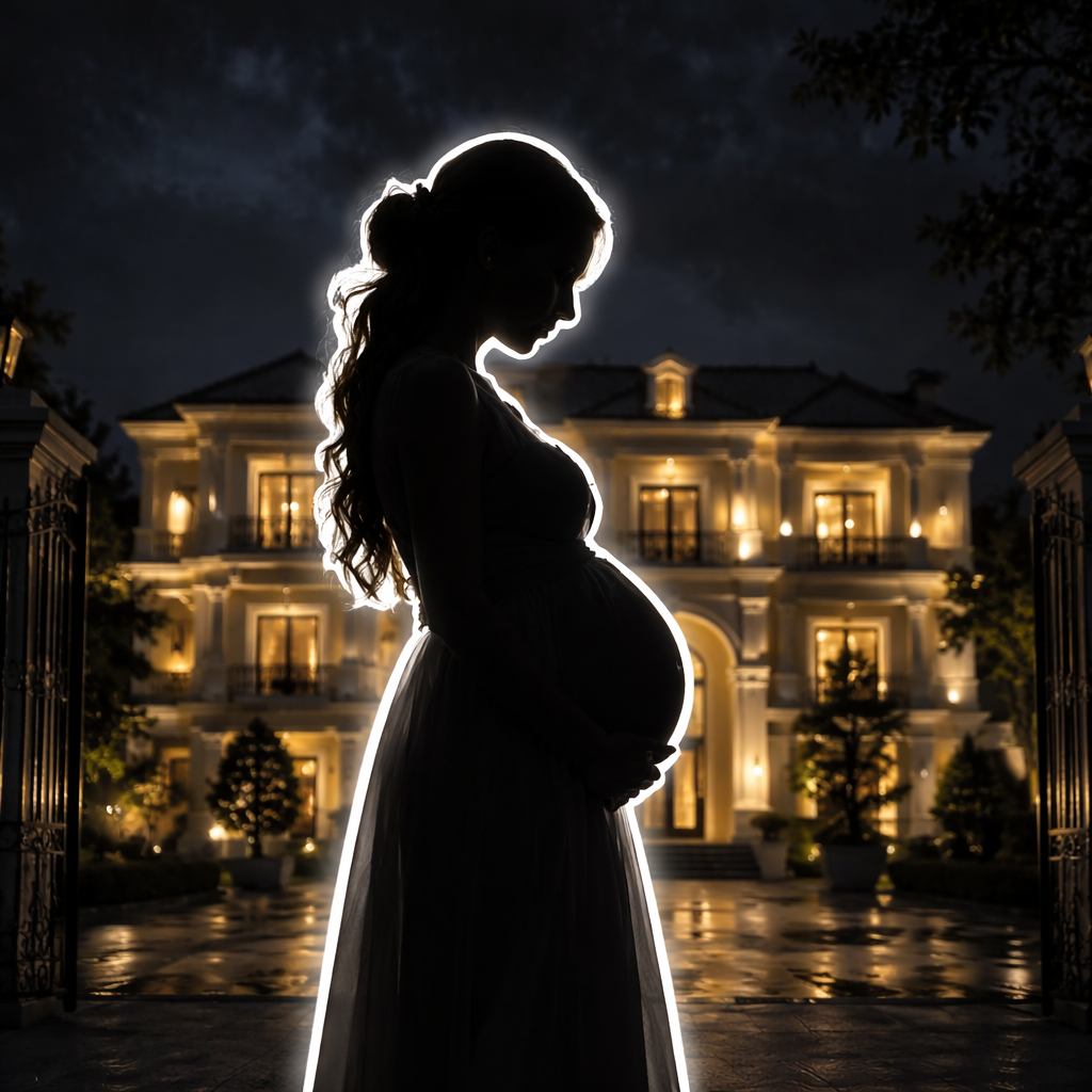 1 minh tinh hạng A cho biết đã mượn chuyện mang thai hộ để lừa bạn trai đại gia cả nghìn tỷ đồng. Ảnh được bằng AI. 