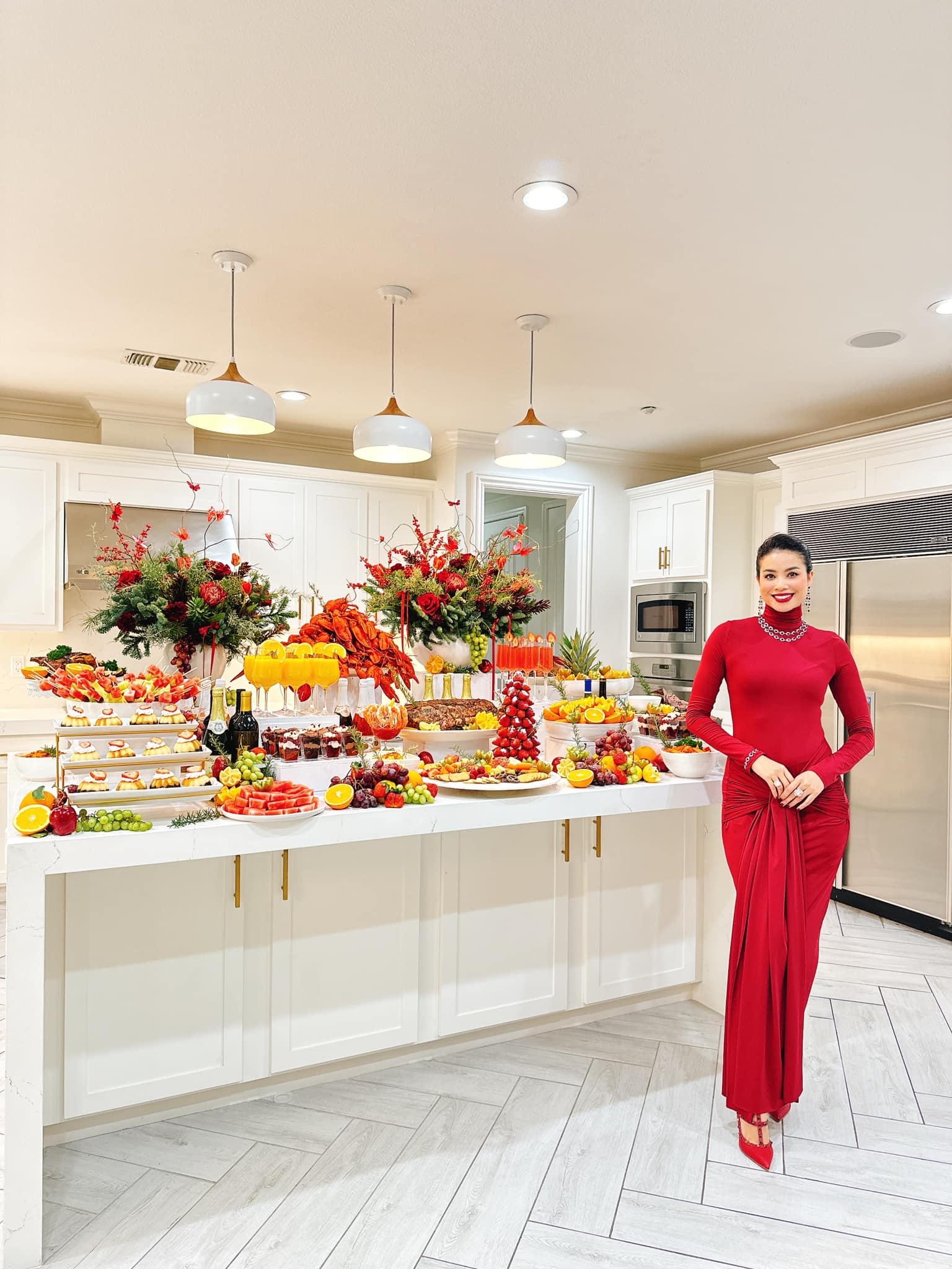   Chồng Phạm Hương là CEO của một tập đoàn có nhiều chi nhánh tại châu Á. Ảnh: IGNV  