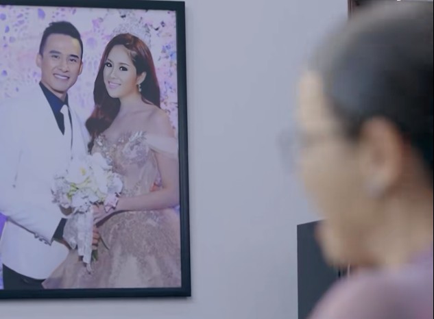 Ảnh cưới của Lương Thế Thành và Lê Phương trong phim