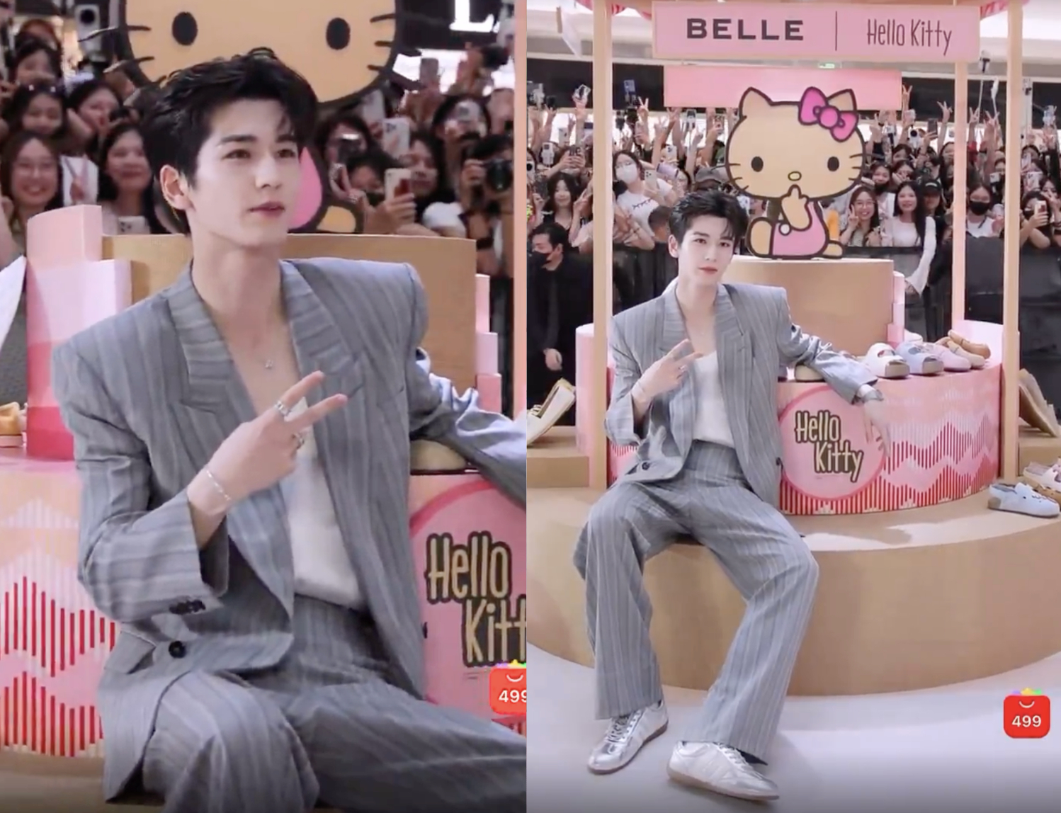  Nam diễn viên thân thiện tương tác với fan có mặt ở hiện trường.