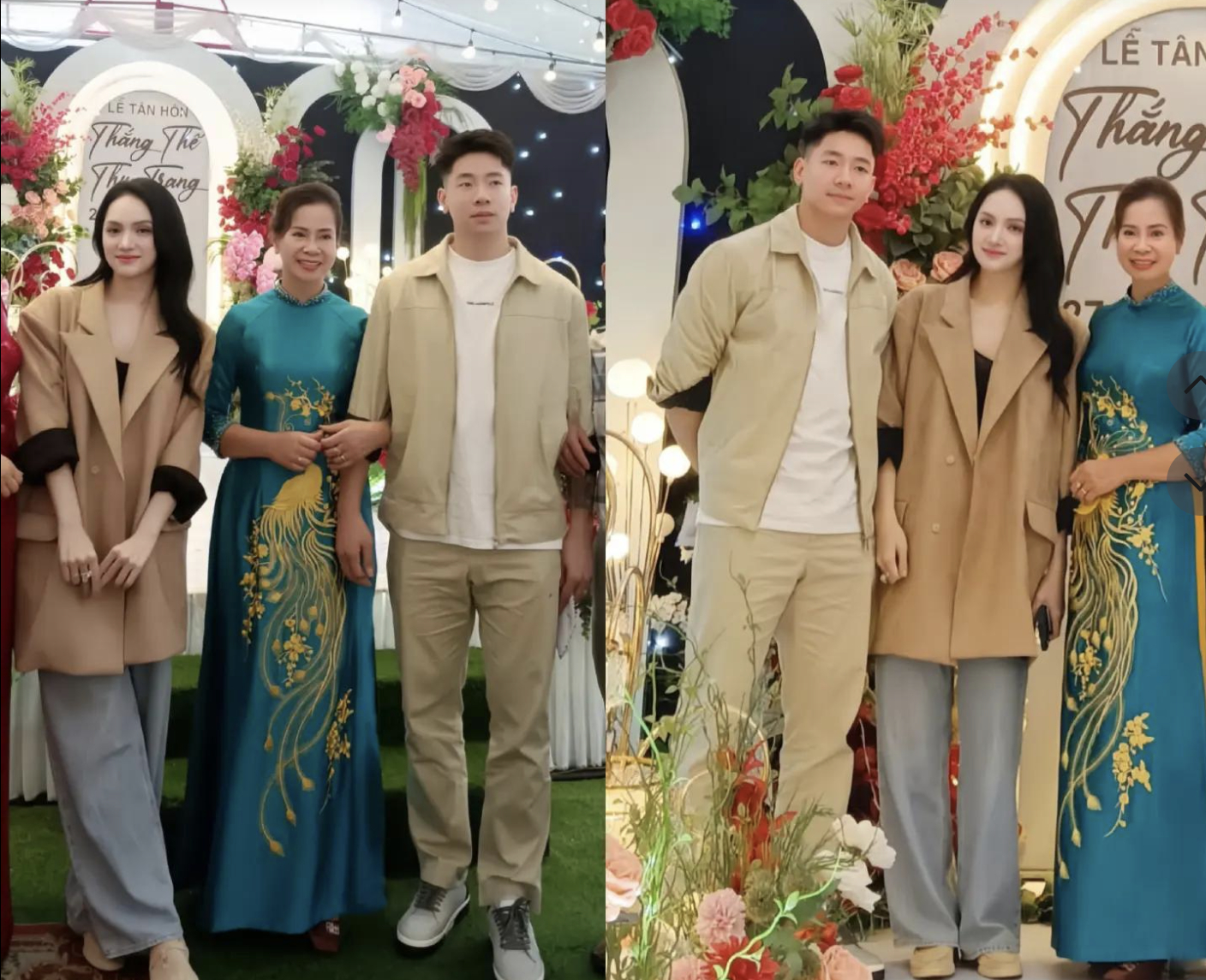 Mối quan hệ thân thiết của Hương Giang với gia đình Phú Cường cho thấy cả hai vô cùng nghiêm túc với tình cảm này