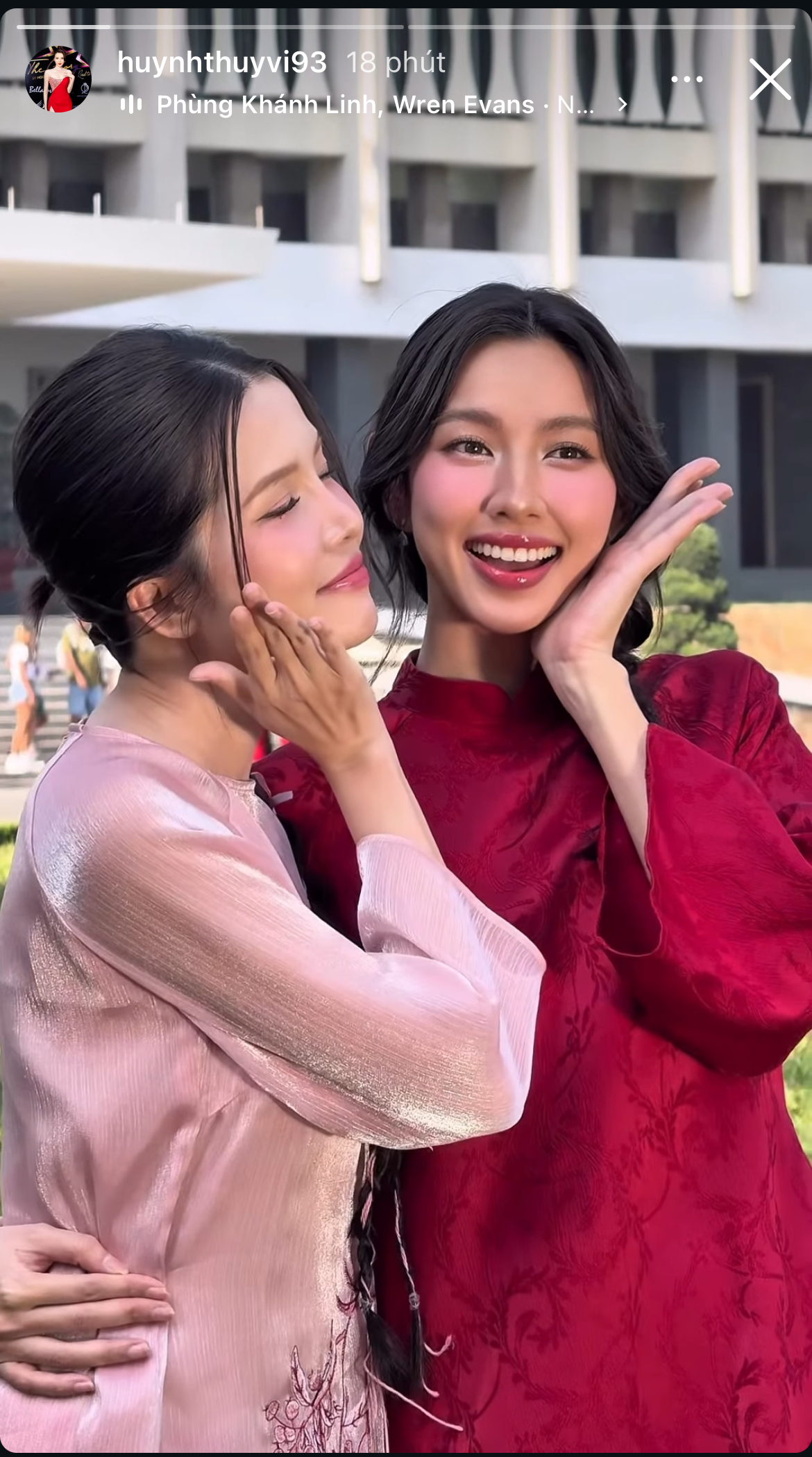 Thuý Vi liên tục có những lời nhắn gửi đến Thuỳ Tiên 