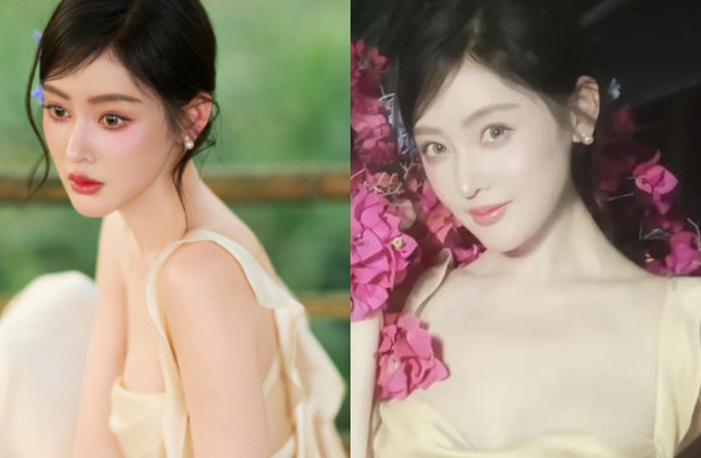 ... trang điểm, tạo dáng chụp ảnh y hệt Trương Thiên Ái. Ảnh: Sina.