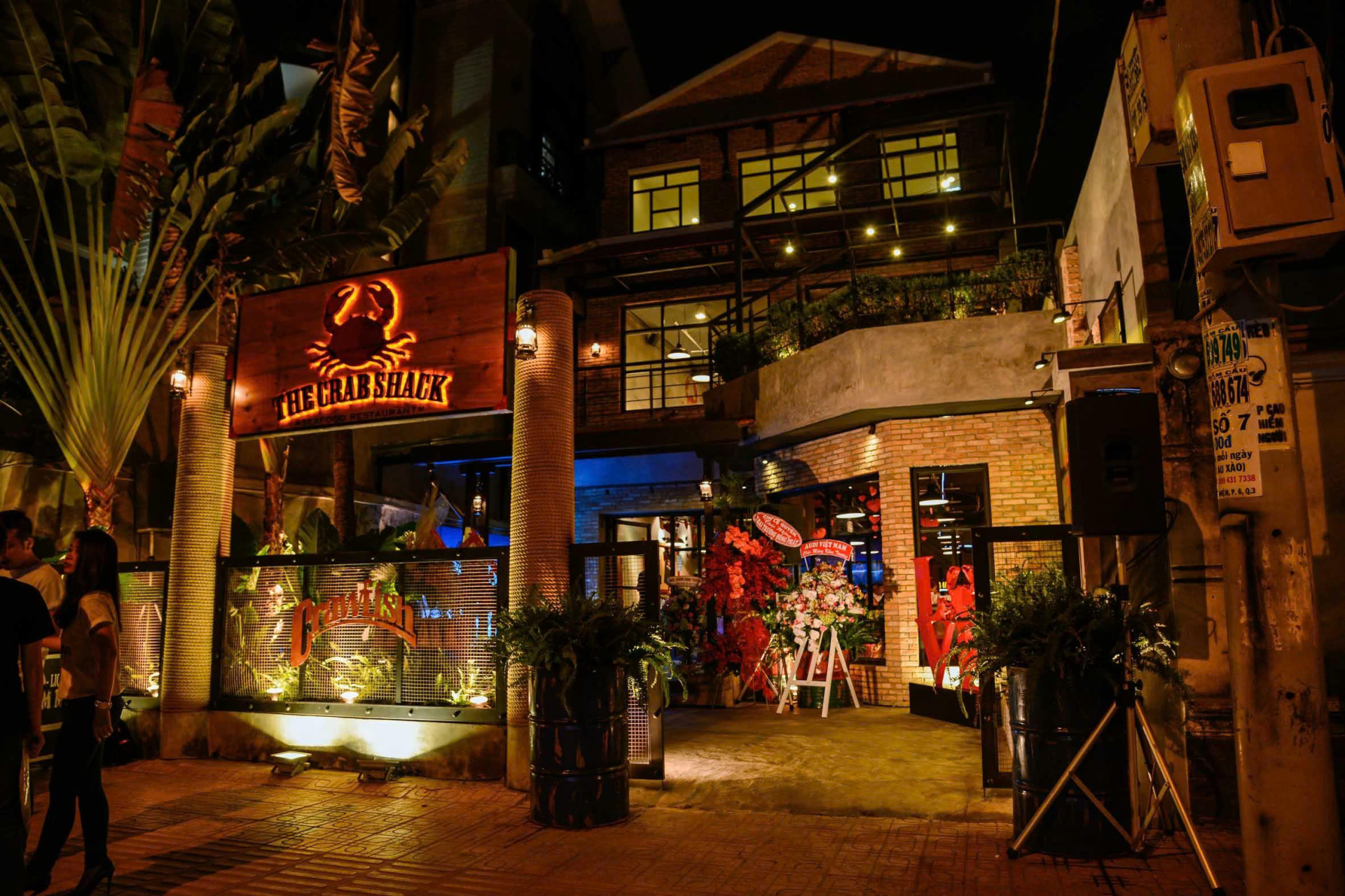 Nhà hàng The Crab Shack chi nhánh đầu tiên trên đường Lê Quý Đôn