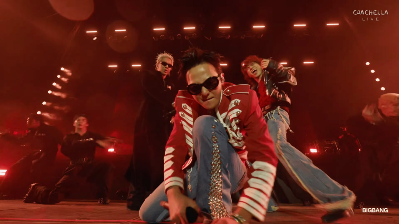 BIGBANG trở lại với Coachella tuần thứ hai (Ảnh cap màn hình)