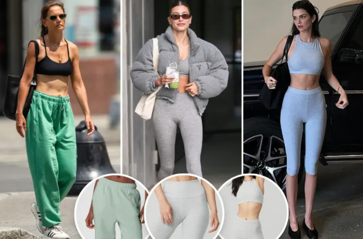 Alo Yoga được khen ngợi bởi cách hãng làm hình ảnh cũng như tính ứng dụng cho các bộ đồ. Ảnh: Pagesix