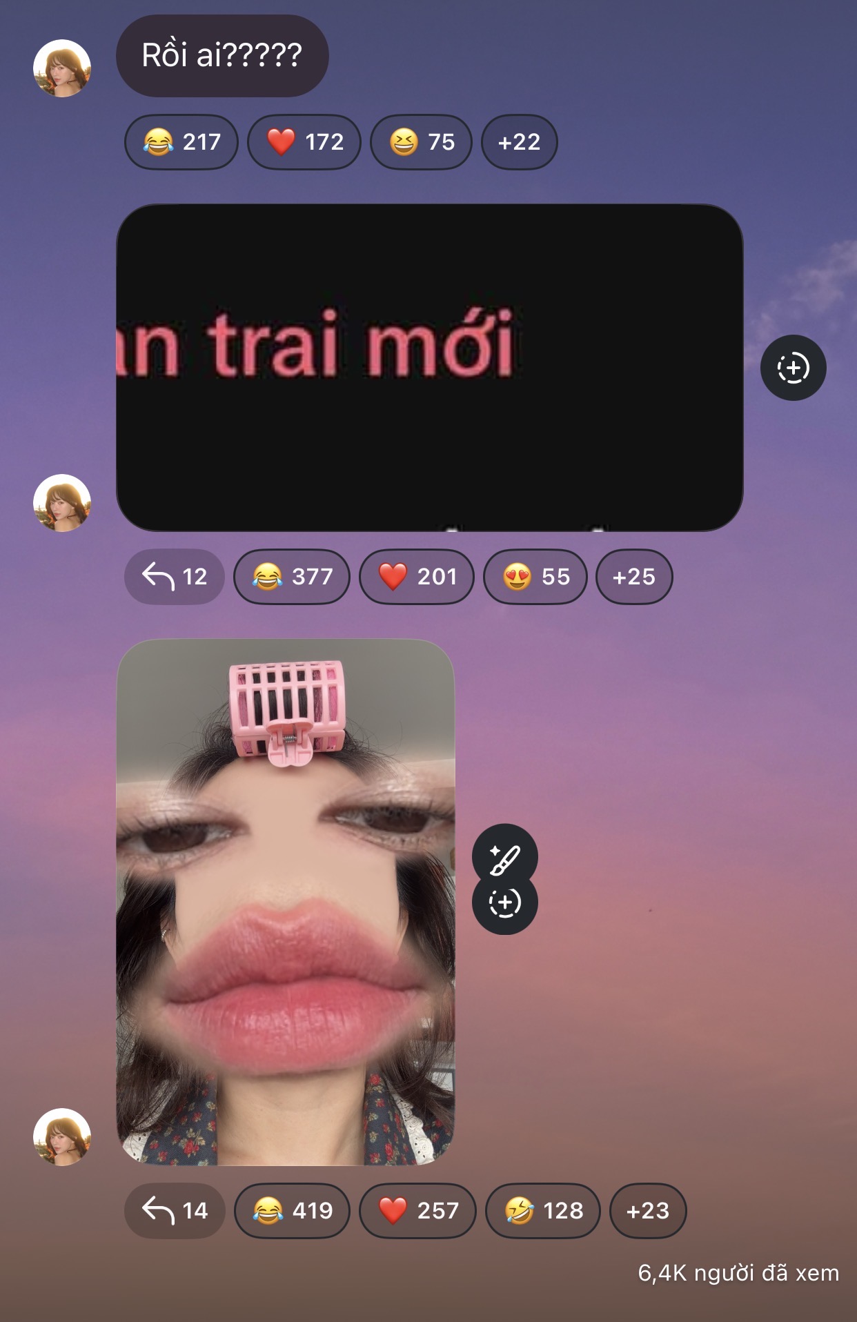 Trước đó, nữ ca sĩ cũng bất lực khi từ khoá 