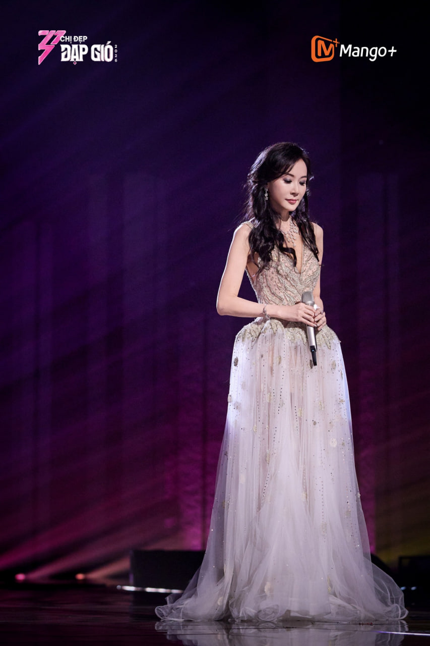 Sự trở lại của Tiêu Tường tại Đạp Gió 2026 đã tạo nên cơn sốt tại Trung Quốc (Ảnh: Mango Plus)