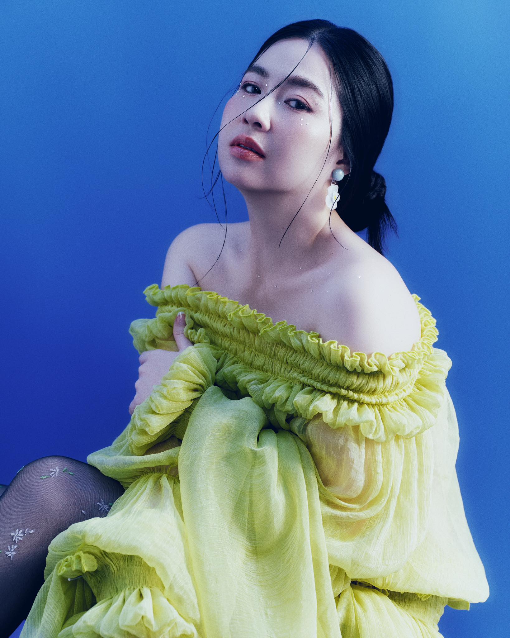  Nữ diễn viên sở hữu gương mặt khả ái. 