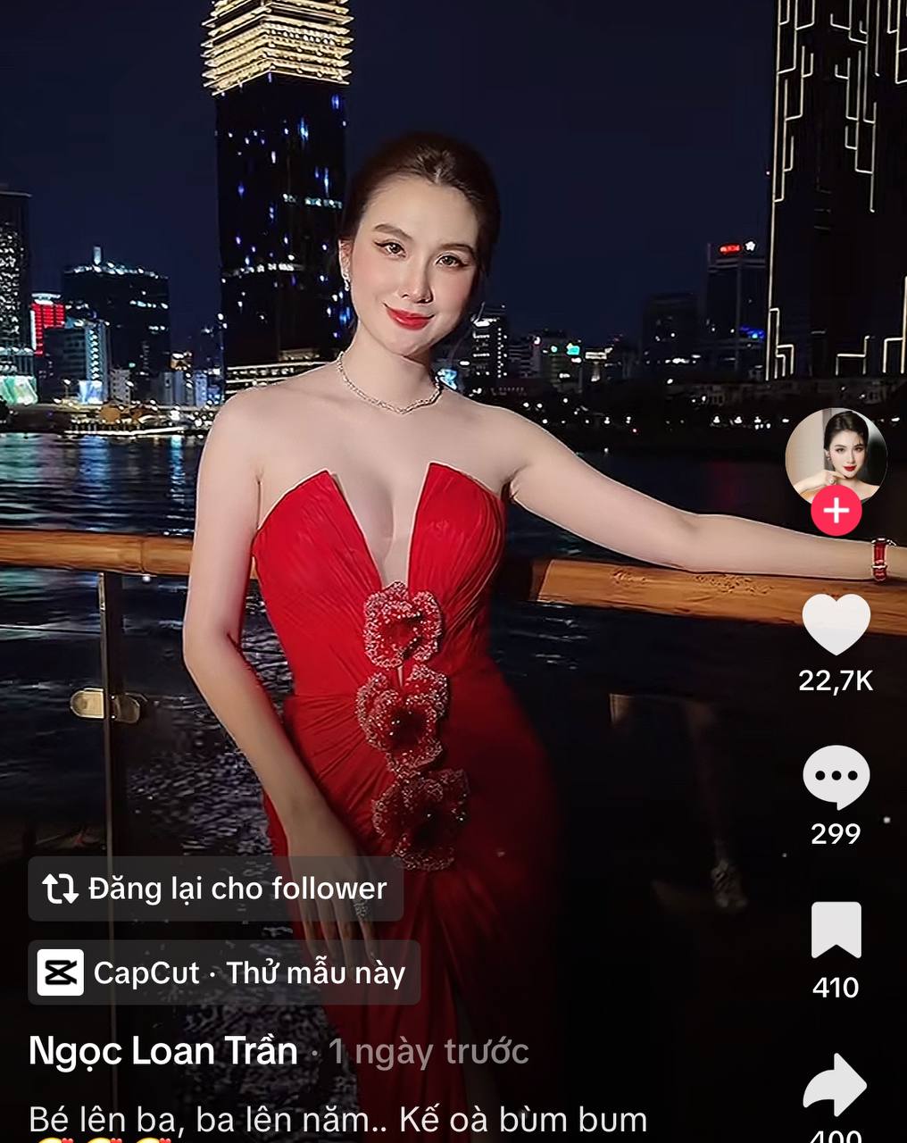 Ngọc Loan còn ẩn ý chúc mừng sinh nhật con trai và bác sĩ Chiêm Quốc Thái vì 2 người có sinh nhật gần nhau 