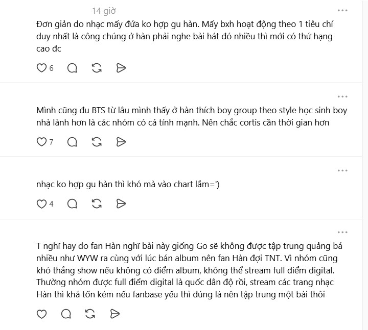 Nhiều lo ngại về khả năng giành chiến thắng tại các show âm nhạc hàng tuần củ CORTIS (Ảnh cap màn hình)