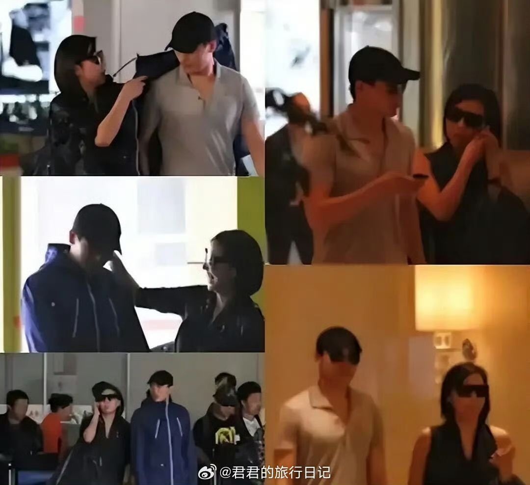 ... và có những hành động thân mật trên mức đồng nghiệp. Ảnh: Sina.